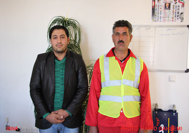 اقدام انساندوستانه رفتگر با پیدا کردن چک میلیونی 02