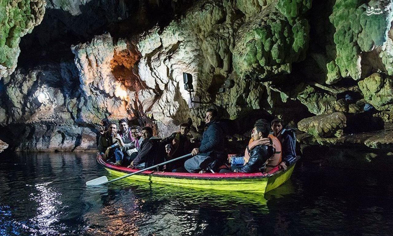 بازدید ۶۰۰ گردشگر خارجی از غار آبی سهولان مهاباد