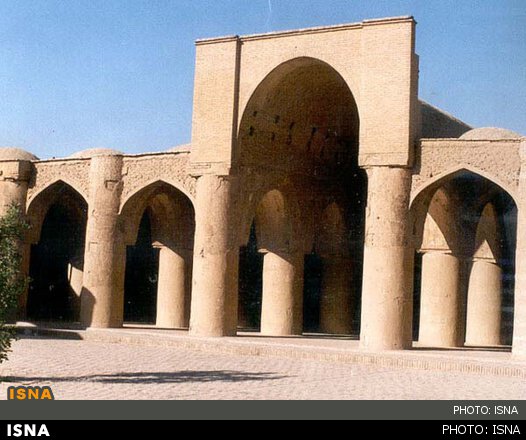 مسجدی با معماری ساسانی در دامغان