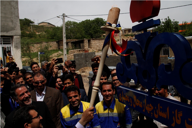 بخش صمصامی و 12 روستای اطراف آن از نعمت گاز برخودار شدند - ایسنا