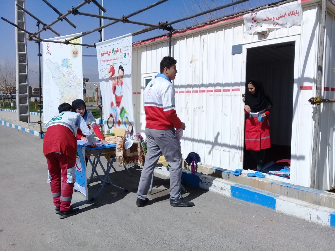 بهره‌مندی 7300 مسافر نوروزی از خدمات هلال احمر چهارمحال و بختیاری