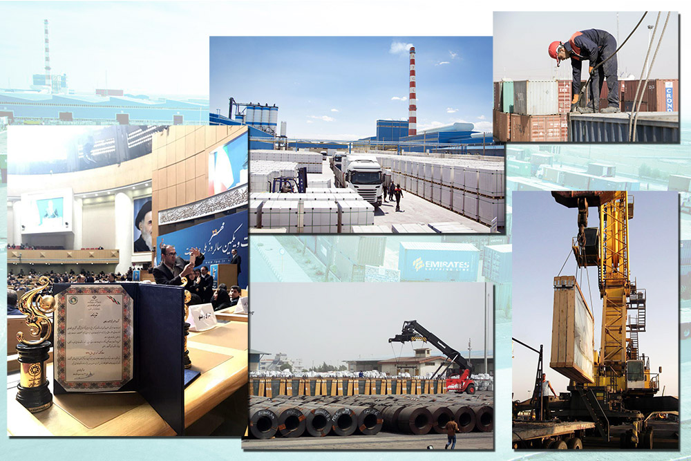 شیشه اردکان صادرکننده برتر ملی شد/ ارزآوری 50 میلیون دلاری شیشه اردکان برای کشور