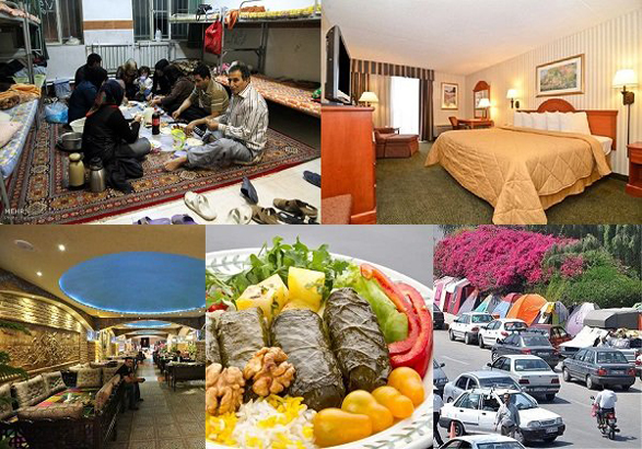 اسکان بیش از 1000 مسافر در مدارس استان زنجان