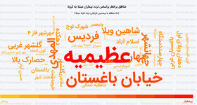 پرخطرترین مناطق کرونایی کرج کجاست؟
