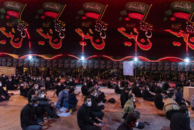 عزاداری شب تاسوعای حسینی ـ کرج