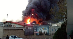 عمدی بودن آتش‌سوزی در کارخانه اکتیو صحت ندارد