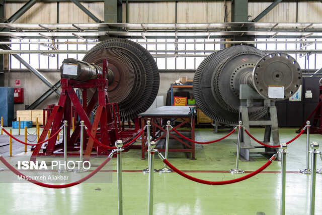 عکس تزئینی است بازگرداندن توربین ۱۸۳ مگاواتی نیروگاه خرمآباد