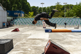 مسابقه قهرمانی پارکور استان البرز