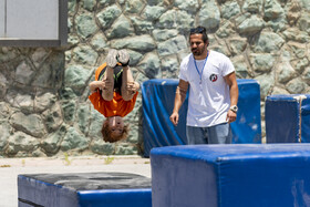 مسابقه قهرمانی پارکور استان البرز