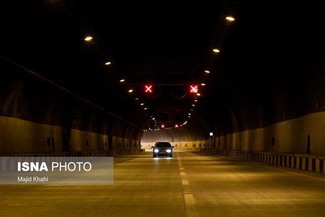 تونل ۶.۴ کیلومتری آزادراه تهران-شمال ۴۵ روز دیگر افتتاح می‌شود

