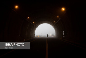 طولانی‌ترین تونل خاورمیانه زیر بار ترافیک رفت
