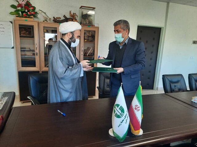 امضای تفاهم نامه همکاری بین محیط زیست البرز و ستاد امر به معروف و نهی از منکر امضای تفاهم نامه همکاری بین محیط زیست البرز و ستاد امر به معروف و نهی از منکر