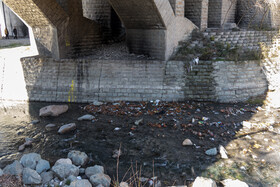 پل تاریخی «خاتون» رها شده در سرما 