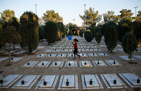 آمادگی آرامستان کرج برای روزهای پایانی سال