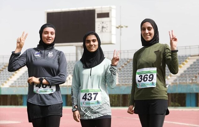 دختران البرز در مسابقات دو و میدانی کشور ۷ مدال رنگارنگ گرفتند