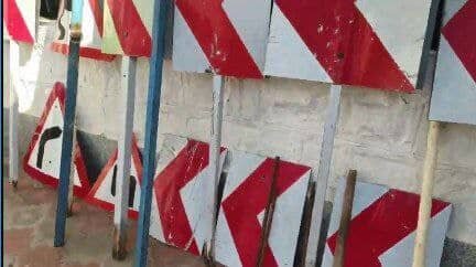 تشکیل ۱۱۱۷ پرونده در خصوص سرقت تابلوهای رانندگی در البرز