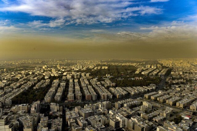 مدارس البرز به علت شدت گرد و غبار تعطیل شد