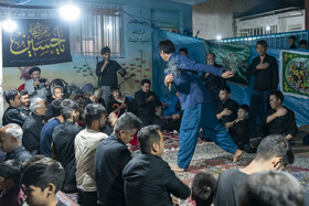 عزاداری اتباع افغانستان-کرج