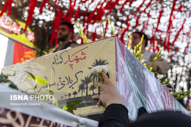 ورود پیکر ۱۸ شهید دفاع مقدس به کشور از مرز شلمچه