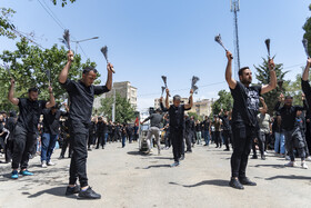 عزاداری عاشورای حسینی - کرج