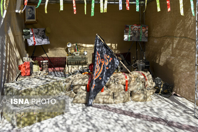 نمایشگاه روایتگری دفاع مصور-کرج