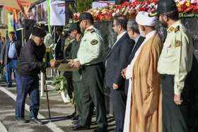 صبحگاه مشترک نیروی انتظامی استان البرز