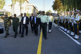 صبحگاه مشترک نیروی انتظامی استان البرز