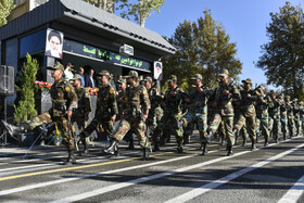 صبحگاه مشترک نیروی انتظامی استان البرز