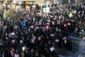 مراسم سالگرد حماسه ۹ دی - کرج