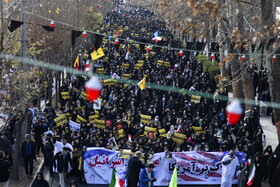 راهپیمایی مردم کرج در محکومیت حمله تروریستی کرمان