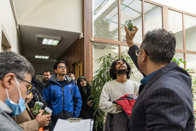 بازدید تعدادی از نخبگان و دانشجویان برتر دانشکده کشاورزی و منابع طبیعی دانشگاه تهران از موسسات تحقیقات کشاورزی کرج