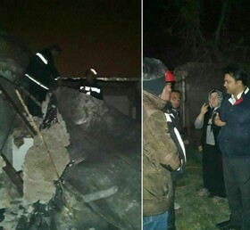 انفجار شدید منزل مسکونی در پارس آباد دو کشته برجای گذاشت 