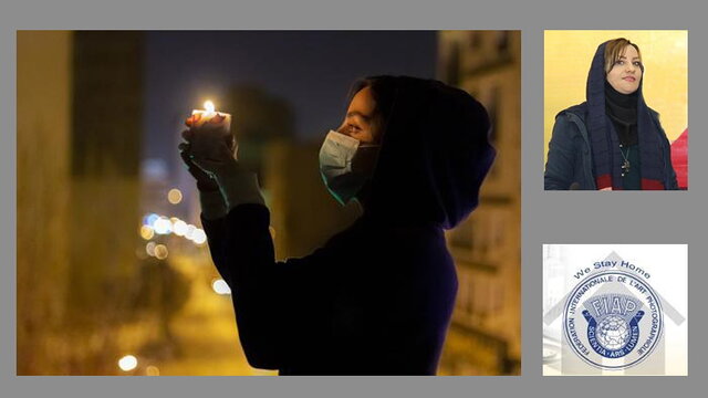 زندگی تنها بانوی ایرانی منتخب جشنواره عکس فیاپ در قرنطینه
