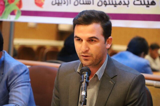 حضور تیم بدمینتون بانوان اردبیل در لیگ دسته دوم
