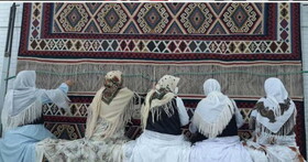 تولید بزرگ‌ترین گلیم کشور توسط پیشران طرح مشاغل خانگی اردبیل

