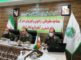 غرس 10 اصله نهال به یاد شهدای اردبیلی