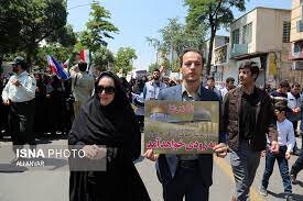 شکوه حضور مردم اردبیل در دفاع از آرمان قدس