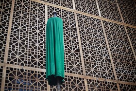 رونمای از علم خضرا به مناسبت روز اردبیل