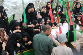 آئین وداع و تدفین شهید گمنام - دانشگاه فرهنگیان اردبیل