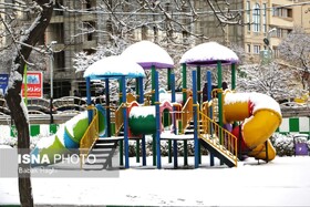 بارش اولین برف سال ۱۴۰۲ در اردبیل