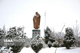 بارش اولین برف سال ۱۴۰۲ در اردبیل
