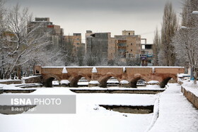 بارش اولین برف سال ۱۴۰۲ در اردبیل