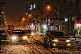 اردبیل سفید پوش شد