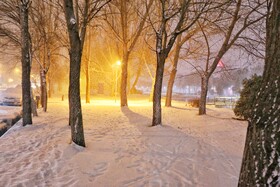 اردبیل سفید پوش شد