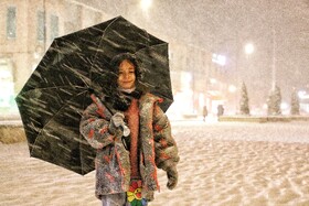 اردبیل سفید پوش شد