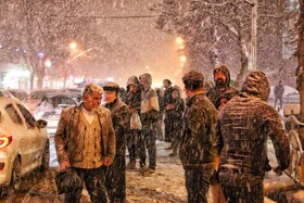 اردبیل سفید پوش شد