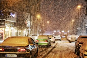 اردبیل سفید پوش شد