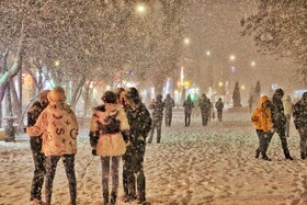 اردبیل سفید پوش شد