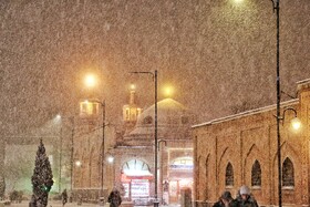 اردبیل سفید پوش شد