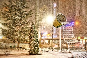 اردبیل سفید پوش شد